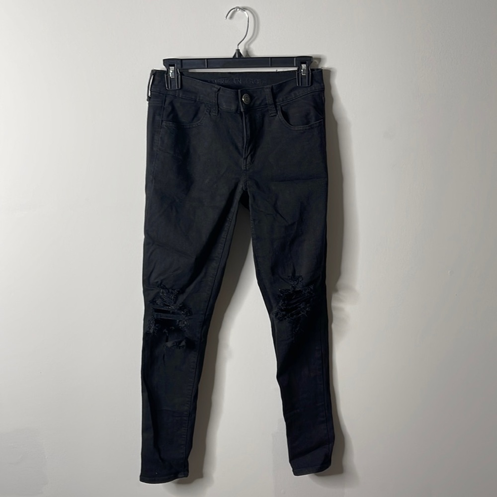 Black American Eagle Jeans